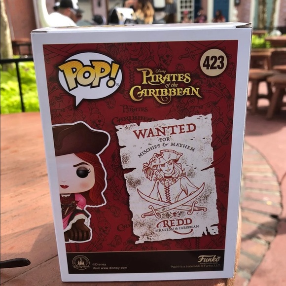 Disney funko pop Redd Pirate #423 - Picture 2 of 3